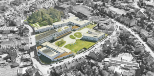 Nieuwbouw - uitbreiding van Campus Kasterlinden in Sint-Agatha-Berchem